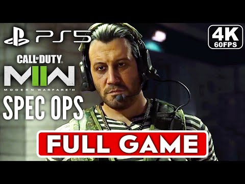CALL OF DUTY MODERN WARFARE 2 Spec Ops Gameplay Walkthrough Campaign FULL GAME [4K 60FPS PS5]