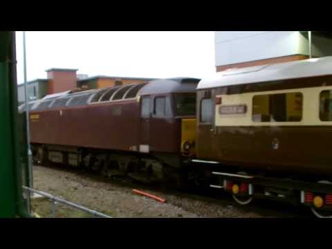 Prestatyn 7.3.2014 - WCRC Class 57 57314 57315 Winter West Highland Statesman