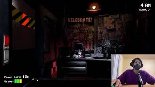 【夏休みホラー】FIVE NIGHTS AT FREDDY'S 夏なのでホラーゲームやります。サクッと7夜まで終わらせてⅡへ