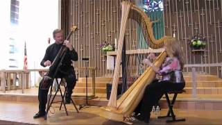 Lori Andrews, jazz harp and Bart Samolis, bass - 
