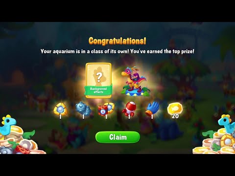 @Fishdom Shopping Time at Prehistoric Park