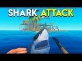 SHARK ATTACK Raft Gameplay