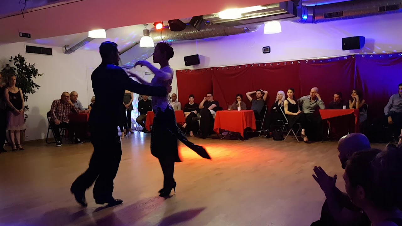Sebastian Avendaño & Tanya Margarita Gutierrez Lara ❤@ Milonga La Yunta _  Paris