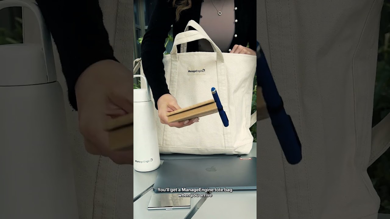 ManageEngine Tote Bags at San Diego User Conference