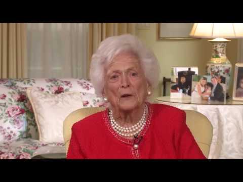 Barbara Bush Congratulates GHCF