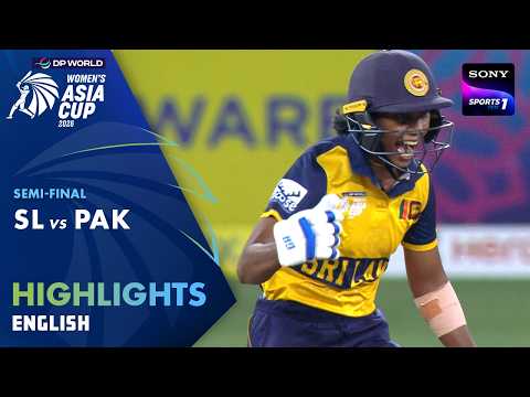 Sri Lanka W vs Pakistan W | English | Highlights | DP World Women’s Asia Cup 2026
