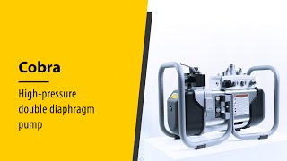 Cobra - High-pressure double diaphragm pump by WAGNER