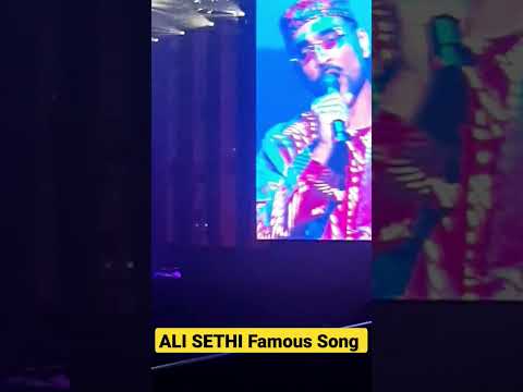 ALI SETHI Famous Song Chan Kithan Guzari Aayi Raat ve best performance inthe Concert @AliSethiOfficial#dxb