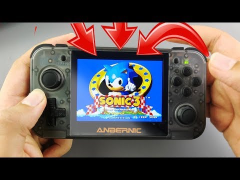 The Retro Game RG 350 MD/Sega CD/Sega 32x Stress Test - Sega Genesis/ MegaDrive 3D Stress Test