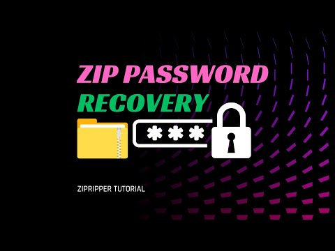 ZIP Password Recovery: How to Crack ZIP Password in 2024