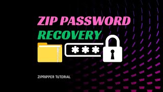 ZIP Password Recovery How to Crack ZIP Password in 2024