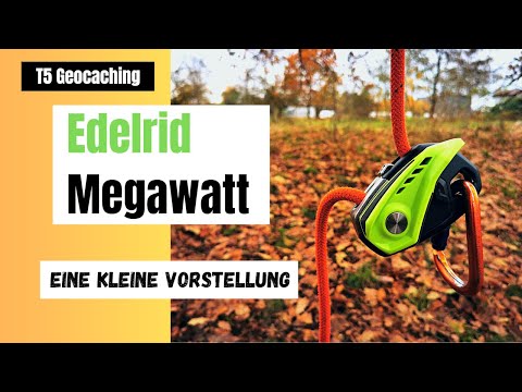 Edelrid Megawatt - A brief look at the new abseiling device | T5 Climbing Geocaching