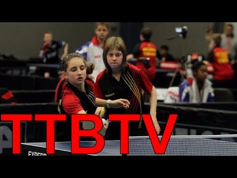 EYC 2015 | BELGIUM - SERBIA Cadets Girls KOSZULAP Natacha BERNARD Jana