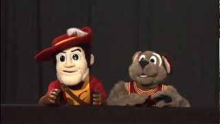 Moondog and Sir CC: The Puppets - Wine and Gold Scrimmage