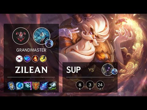 Zilean Support vs Alistar - KR Grandmaster Patch 10.7