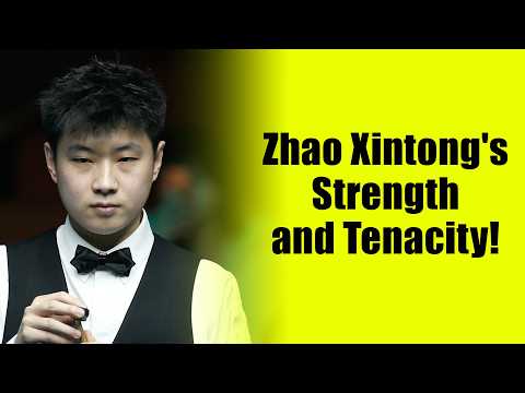 Zhao Xintong Played Effortlessly and Relaxed, Winning Frame After Frame!