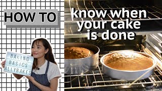 How to Know if Your Cake is Properly Baked