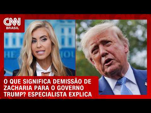 Demissão de Katie Zacharia mostra como Trump governa de maneira improvisada, diz especialista | WW