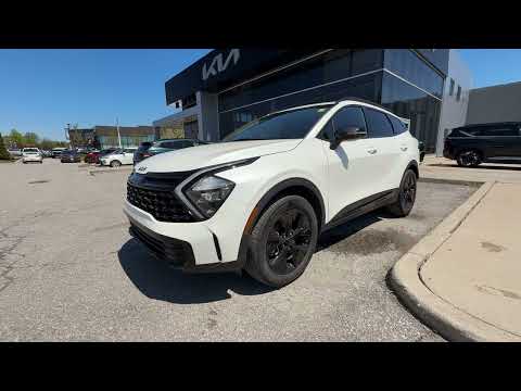 2025 Kia Sportage in White for sale at Clarington Kia in Bowmanville, ON