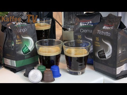 MORENO "Aldi" Kaffeekapseln im Test: Wie gut sind die günstigen Nespresso®-Kapseln vom Discounter?