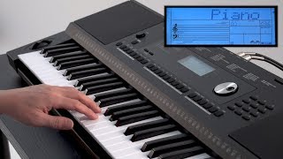 Video thumbnail for “Play Keyboard (PIANO VOICE)” Roland E-X20 #02 by Roland Support Channel