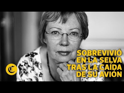 Sobrevivió a un accidente aéreo que cayó en medio de la selva