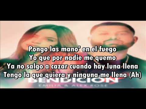Emilia, Alex Rose   Bendición Letra