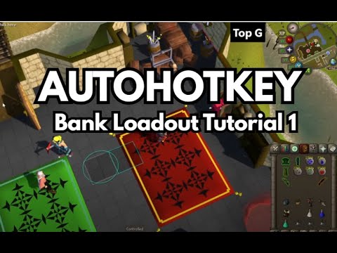 OSRS AHK (Autohotkey) Tutorial 1 - Slayer Loadout, Gear Switch, Farm Run Loadout, Birdhouse Loadout