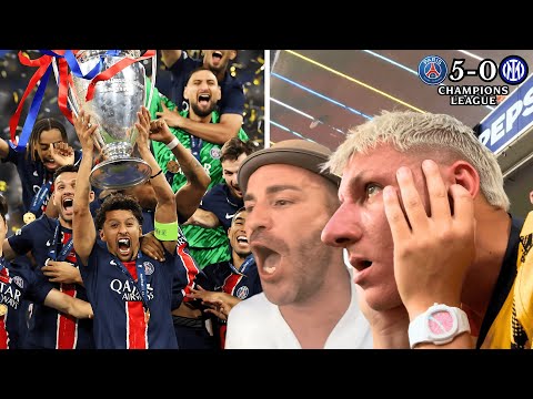THE CRAZIEST FINAL EVER: PSG INTER 5-0! *ENZO IN TEARS*