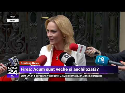 Gabriela Firea: Soțul meu l-a sunat pe dl Orban să îl întrebe de ce m-a demonizat, de ce m-a demolat