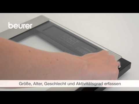 Quick Start Video der Glas-Diagnosewaage BG 55 von Beurer