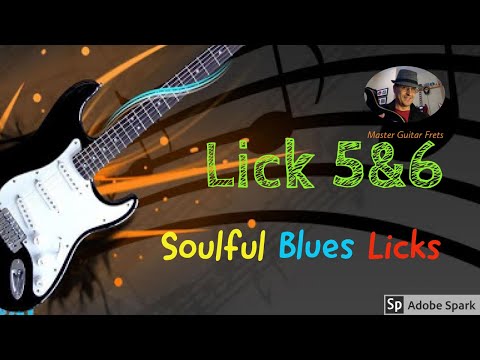 Soulful Blues Licks in Bm Lick 5&6