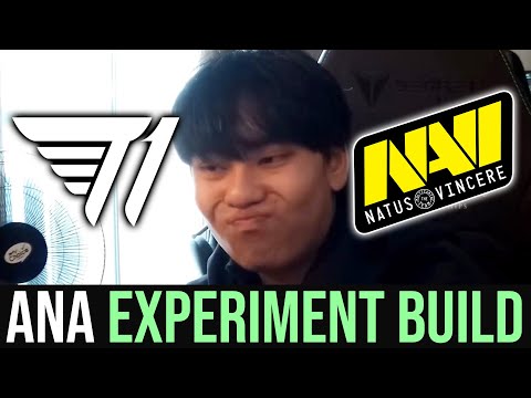 T1 vs NaVi - Ana EXPERIMENT BUILD on The International 2022
