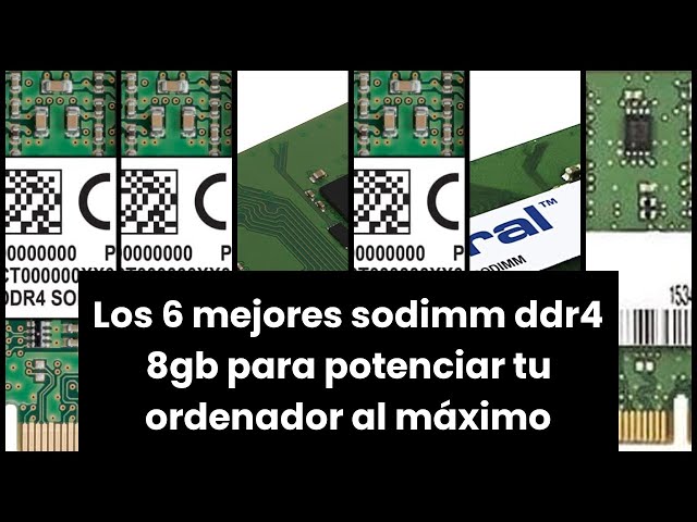 Vídeo relacionado con Crucial RAM DDR4 8GB 2400MHz SODIMM CL17, Memoria para Ordenador Portátil/Laptop, Mini PC - CT8G4SFS824A