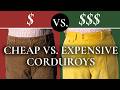 75 Vs 295 Corduroy Pants Trousers Key Differences