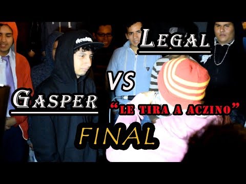 GASPER vs LEGAL - Final - RAPTONDA ULTIMA FECHA 27-10-17