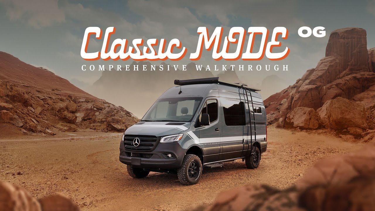 Storyteller Overland Classic 4x4 Camper Van Rental in Seattle, Washington Walkthrough