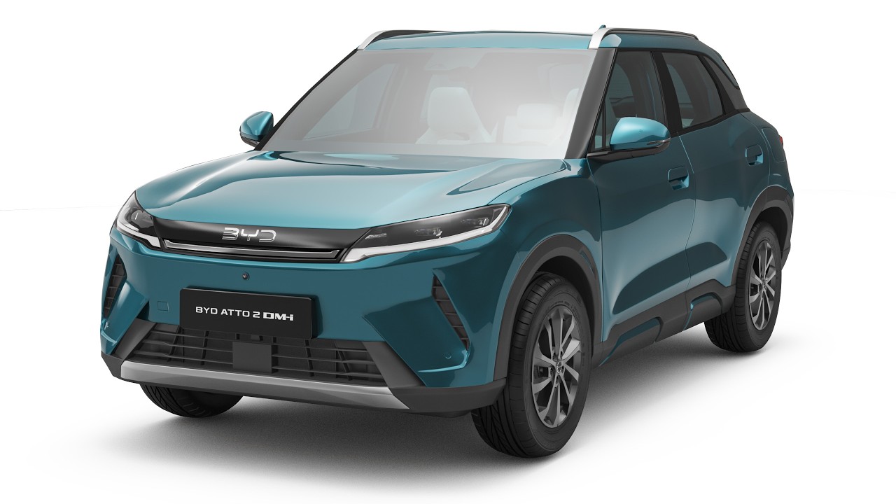 2026 BYD Atto 2 DM-i with Interior 3D Model