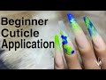 Beginner Nail Tech: Cuticle Application | Summer Nails | Notpolish