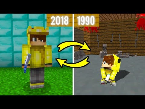 ARKADAŞIMIN GEÇMİŞİNE ZAMANDA YOLCULUK! 😱 - Minecraft