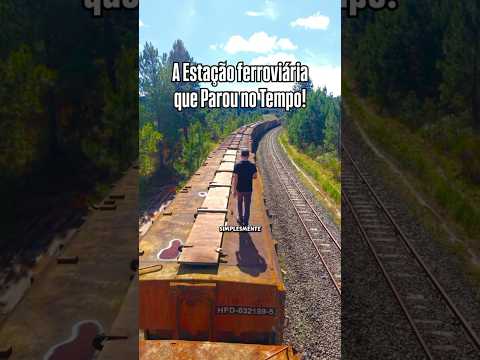 🚂 Existe um lugar em Santa Catarina onde o tempo parece ter parado.
