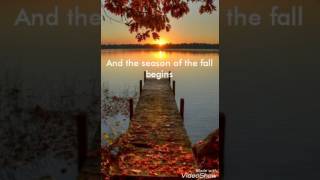 Lake of Tears -  Forever Autumn (Lyrics on Screen)