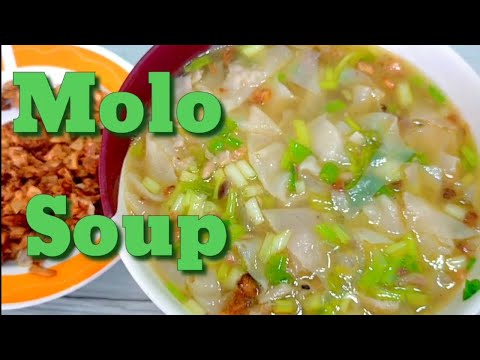Molo Soup recipe| Ilonggo Pancit molo wonton soup panlasang Filipino 馄饨汤简易中式食谱