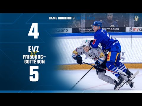 Game Highlights: EVZ vs Fribourg-Gottéron 4:5 (SO)