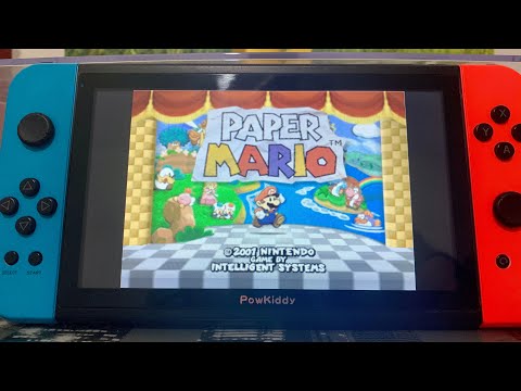 POWKIDDY X2 Testing N64 Emulation (Long Play)