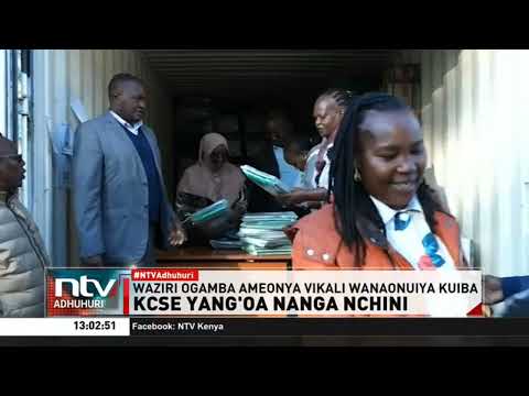 Mtihani wa KCSE waendelea nchini huku watahiniwa 900,000 wakifanya mtihani huo