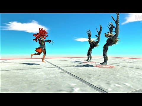 MEDUSA WARRIOR 1 VS 2 EVERY STRONGEST UNITS animal revolt battle simulator