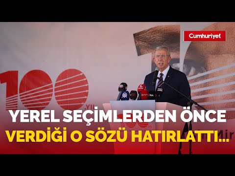 Mansur Yavaş, yerel seçimlerden önce verdiği o sözü hatırlattı...