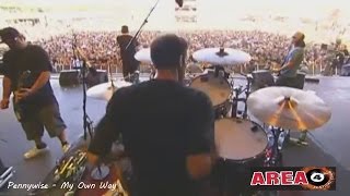 Pennywise - My Own Way Live {@ Area 4 2008ᴴᴰ}