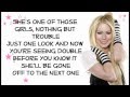 Avril Lavigne - One Of Those Girls (with lyrics) HD
